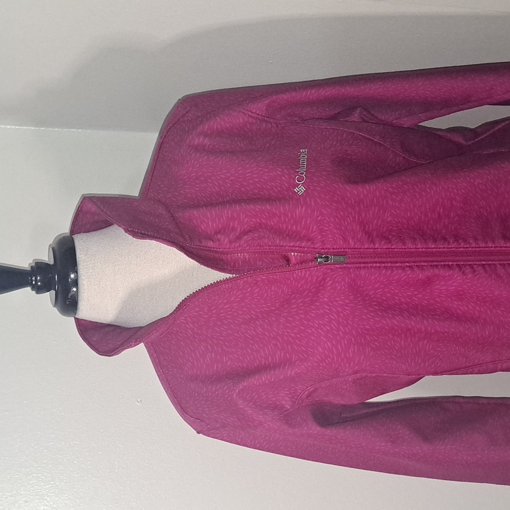 Columbia Pattern Shell Jacket Euc - image 5